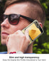 Foluu Case for Samsung Galaxy Z Flip 6, Galaxy Z Flip 6 Phone Case Clear, Slim Fit Hard PC Back Bumper Protective Shockproof Scratch Resistant Cas...