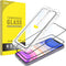 JETech One Touch Install Screen Protector for iPhone 11/XR 6.1-Inch, Full Coverage Tempered Glass Film, Auto Alignment Tool Kit, HD Clear, 2-Pack....