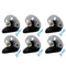 6 pcs pinlock insulators with 3 Point Gate Connector, Electric Fence Gate End...