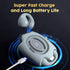 Open Ear Headphones True Wireless Bluetooth Headphones, Ear Clip Earbuds,Sweat Resistant,Fast Charging,24HRS Playtime,Open Ear Earbuds for Workout...