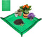 JJGoo Repotting Mat for Indoor Plant Transplanting, 39.5" X 39.5" Large Potting Mat Portable Gardening Mat Soil Mat, Thickened PE Waterproof Succu...