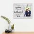 Mother of the Groom Gifts, Wood Picture Frame Holds 4 X 6 Photo, Father of The Groom Gift, Wedding Gift for Parents from Groom, Today a Groom, Tom...