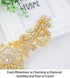 ShiDianYi Rhinestone Applique Crystal Pearl Beading Trim for Collar, Wedding Applique, Gold Wedding Sash...