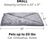 Furhaven ThermaNAP Self-Warming Cat Bed for Indoor Cats & Small Dogs, Washable & Reflects Body Heat - Quilted Faux Fur Reflective Bed Mat - Gray, ...