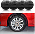 4PCS Wheel Center Cap Stickers with 3D American Flag Emblem 56mm Center for Rims Car Decorations Automotive Accessories Waterproof Wheel Hub Cap f...