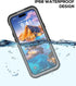 for iPhone 15 Plus Waterproof Case with Built-in Screen Protector, Shockproof Dustproof Full Body Protective IP68 Waterproof Phone Case for iPhone...