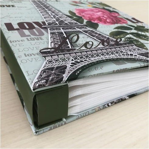 Photo Album 4"x6" 300 Pockets,Boxed albums for Wedding Albums Family Photo Book Baby Anniversary Pocket Vacation Birthday Christmas Photo Albums G...