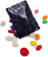 QQ Studio 100 PCS Metallic Mylar Foil Open Top Sealable Bags (7x10cm (2.7x3.9"), 100x Black)...