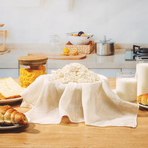 Cheese Cloths for Straining, 10PCS 20x20 Inch Grade 100 Cheese Cloth, Reusable Washable Unbleached Pure Cotton Cheesecloth for Cooking and Cheese ...
