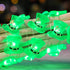 Impress Life Green Hat String Lights, Battery Operated/USB Plug-in 10ft LED with Remote for Decor Bedroom Home Garden Wedding Party for New St. Pa...