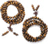 Jovivi Tibetan 6mm 8mm 108 Natural Tiger Eye Gemstone Beads Prayer Mala Bracelet Necklace...