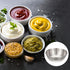 uxcell Stainless Steel Sauce Dishes, 4pcs Metal Sauce Bowls Serving Dishes Condiment Cups for Sauces, Rice, Ice Cream, Silver...