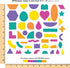 ARTshapes 840 pc Creative Paper Shapes Pack with 70+ Idea Guide - US Made Card Stock - Punch Out Funky DIY Craft Supplies for Whimsical Art Design...