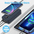 Miady Portable Charger, 20000mAh Travel Battery Pack with LED Display 30W PD Fast Charging Power Bank with 3 Outputs & USB C Input Compatible with...
