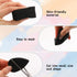 10Pcs Face Paint Sponges Painting Sponge High Density Face Painting Supplies for Art Work and Body Painting Tear Drop (Black)...