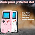 LucBuy Game Console Case Compatible for iPhone XR, Retro Protective Cover Self-Powered Case with 36 Small Games, Full Color Display, Shockproof Vi...