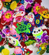 Rubber Loom Band Charm, Silicone Bracelet Charms,Loom Rubber Bands Charms,Bracelet Pendant, 105pcs...