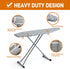 Ironing Board Cover and Pad 15x54 inch Standard Size Ironing Board Cover with Elastic Edge 4 Fasteners, Thick Padding, Heat Reflective, Scorch Res...