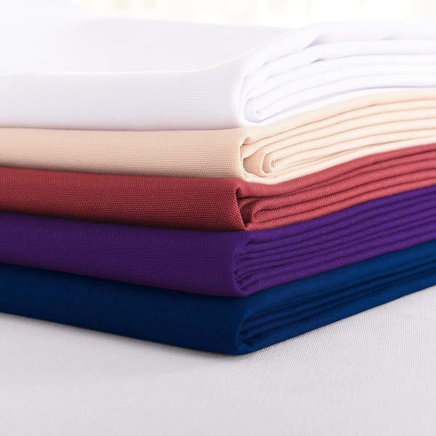 Square Tablecloth - 54 x 54 Inch Pink - Polyester - Perfect for 6 Foot Table, Parties, Holidays & More...