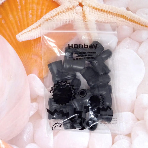 Honbay 6 Pairs Mini Santa Claus Shoes Boots Christmas Mini Shoes Model for Crafts Christmas Dollhouse Decorations...