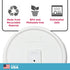 Mason Jar Drink Lid, Wide Mouth, White, Pack of 2...
