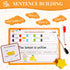 145 PCS Sentence Building for Kids, Sight Word Games Puzzle, Special Education Classroom Must Haves, Montessori Grammar Reading Game, Speech Thera...