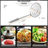 Best Utensils Asian Kitchen Stainless Steel Spider Strainer Professional Wire Skimmer with Spiral Mesh (7-Inch Strainer Basket)...