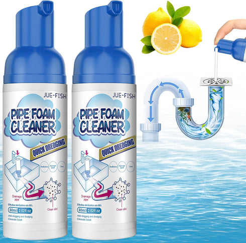 Yugou Drain Cleaner, Sink Drain Foam Cleaner, Sink Drain Cleaner, Drain Foam Cleaner, Kitchen Drain Foam Cleaner, Bathroom Drain Foam Cleaner, Pow...