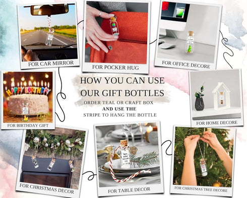 Kseniya Revta Anniversary Present for Her & Him, Romantic Gift to Boyfriend & Girlfriend, Message in Bottle I Love You Gifts Wife Husband (Key - Y...