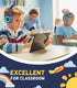 Kids Headphones, Upgrade USB Type C Kids Headphones for School, 94dB Volume Limit Wired On-Ear Headset for Kids/Toddlers/Children/Teens/Boys/Girls...
