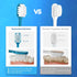 Extra Soft Toothbrush for Sensitive Gums, Wide Head Soft Bristle Toothbrush with 10000 Soft Flossing Micro Nano Bristles for Adults, Pregnant Wome...