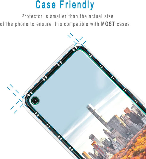 HPTech (2 Pack) Designed for Google Pixel 4a (Not Fit for 4a 5G) Tempered Glass Screen Protector, Anti Scratch, Easy to Install, Bubble Free...