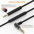 Cubilux 3.5mm to 2.5mm Headphone Cable with MIC Compatible with Bose QuietComfort 45/35/25 Noise Cancelling 700, Sennheiser Momentum 4, JBL Tune 7...