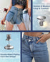 12 Sets 17mm Replacement Jean Buttons - Instant & Adjustable Detachable Metal Buttons for Pants, Jackets, Bags & More...