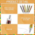 36 Pcs African Kente Print Ballpoint Pens Kente Retractable Ball Pens Juneteenth Fist Freedom Day Pens Gifts for Office Classroom Party Favors...