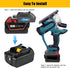 JYJZPB DM18M Battery Adapter with USB Charging Socket for Dewalt 20V Battery & Milwaukee M18 18V Lithium Battery Converter to Makita 18V BL1830 BL...