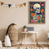 Skull Diamond Painting Kits for Adults Skeleton Diamond Art Kits for Beginners, Round 5d Gem Art Kits for Adult DIY Crafts Kits for Gift Home Wall...