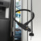 19.7" Secure Black Refrigerator Lock with Keys Childproof Cable Lock for French Door Fridge & Kitchen Cabinet 1-Pack...