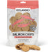 Icelandic+ Fish Chips: Salmon 2.5oz - Dog Treats, for Medium-Large Dogs, Natural 2 Ingredient Air-Dried Crunchy Treats...