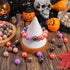 100Pcs 5 Colors 16mm Acrylic Beads Bulk Halloween Theme Beads AB Color Opaque Round Beadable Pens Bubblegum Chunk Bead for Jewelry Making Beading ...