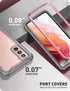 i-Blason Ares Series Case Designed for Galaxy S21 5G (2021 Release), Rugged Clear Bumper Case Without Built-in Screen Protector (Pink)...