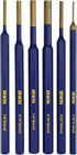 IRWIN Punch Set, 6-Pack with Various Sizes, Tempered for Durability (IRHT82531)...