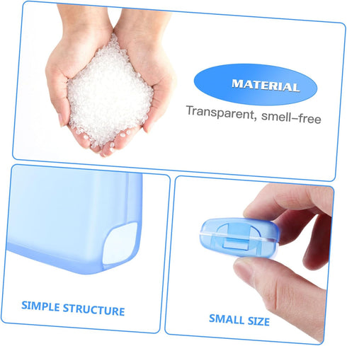 FOMIYES 10pcs Toothbrush Holder Toothbrush Cap Teeth Covers Toothbrush Case Toothbrush Cover Brush Pod Case Case Travel Portable Toothbrush Case...