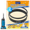 KEEPOW 38528034/38528035 Vacuum Belt for Hoover WindTunnel Self-Propelled U6485900, Replace Part 40201200 & 40201170 (1 Set)...