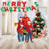 MERRY CHRISTMAS Balloons, Xmas Aluminum Foil Balloons Christmas Anniversary Party Supplies Decorations Home Party Decor, 16Inch -Red & Green(ribbo...