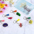 200Pcs Blank Keychains for Vinyl, Acrylic Keychain Blanks Bulk with 5 Shapes Clear Acrylic Disc Leather Tassel Charms Key Chains Jump Ring for DIY...