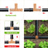 36 Pieces 1/2 Inch Drip Irrigation Fittings, 1/2 Inch Drip Tubing Connectors Includes 10 Couplings 8 Tees 6 Elbows 6 Plugs 4 Crosses 2 Shut Off Va...