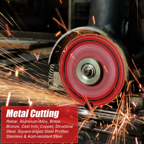 EZARC Diamond Cutting Wheel 6'' x 7/8 Inch for Metal, Cut Off Wheel with 5000+ Cuts on Rebar, Steel, Iron and INOX...
