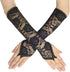 BABEYOND Floral Lace Gloves for Wedding Opera Party 1920s Flapper Lace Gloves Stretchy Adult Size...
