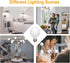 KGC LED Edison Globe Light Bulbs, Neutral White 4000K CRI 90, LED Filament Light Bulb, 5W Equivalent to 40W, G25(G80) Dimmable, Milky Glass, Bathr...